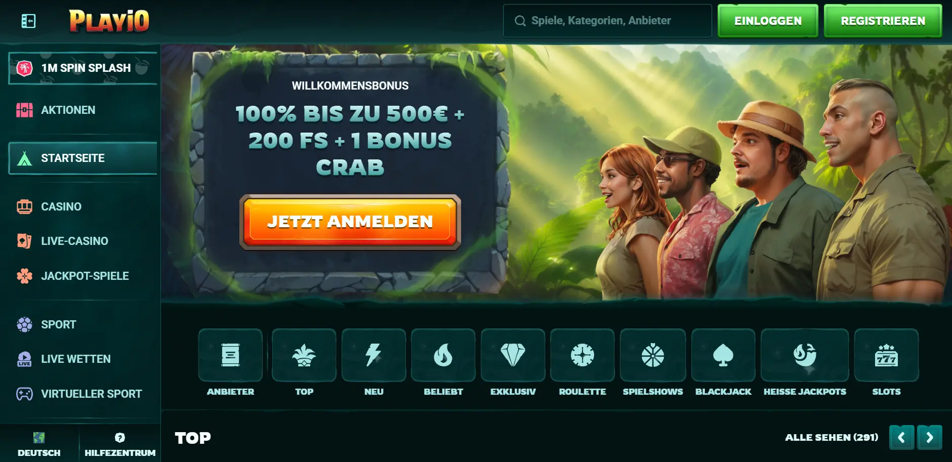 Gaming gadgets casino ohne OASIS – Playio